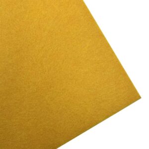 Hard Felt Cloth 2MM 30cm x 30cm - 07 Golden Yellow
