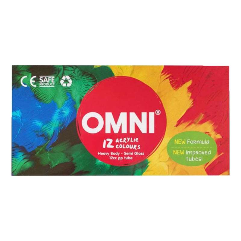 Omni Acrylic Colour Set 12ml