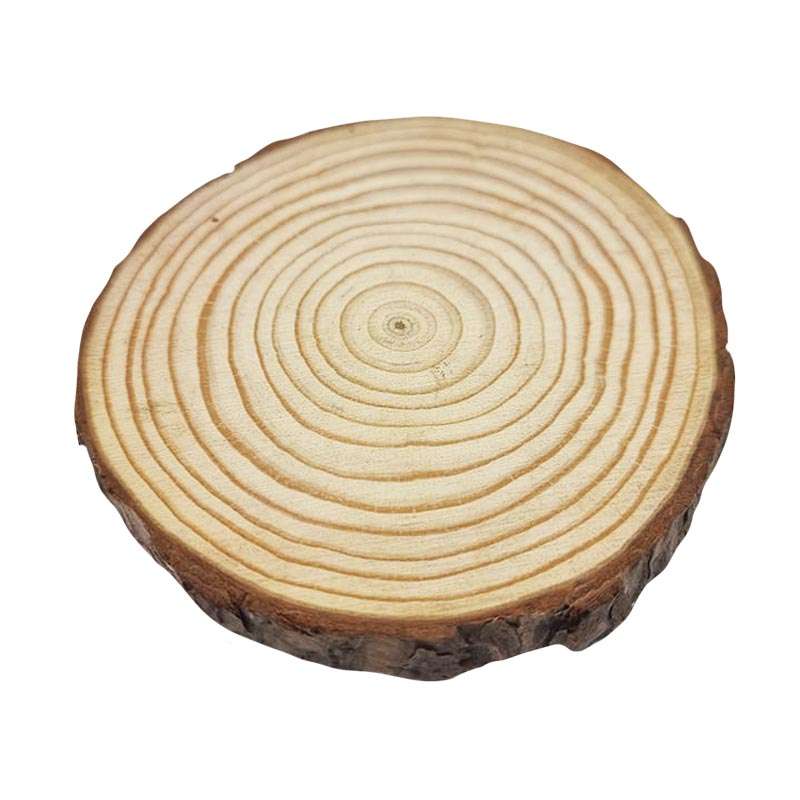 Round Natural Wood 2cm Thick