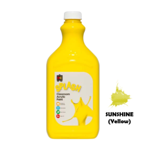 EC Splash Acrylic Paint 2L - Yellow