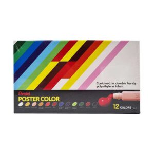 Pentel Poster Colour YNGP - 12 Colours