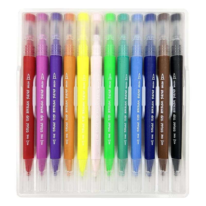 Dual Tip Brush Pen