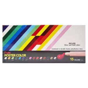 Pentel Poster Colour YNGP - 15 colours