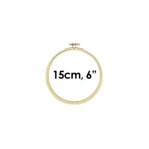 Embroidery Frame - Bamboo, 15cm