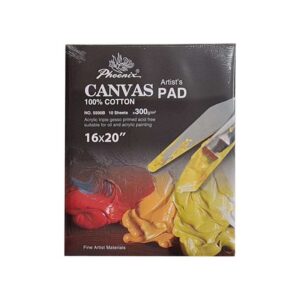 Phoenix Canvas Texture Pad (10 Sheets) - Canvas Pad 16" x 20"