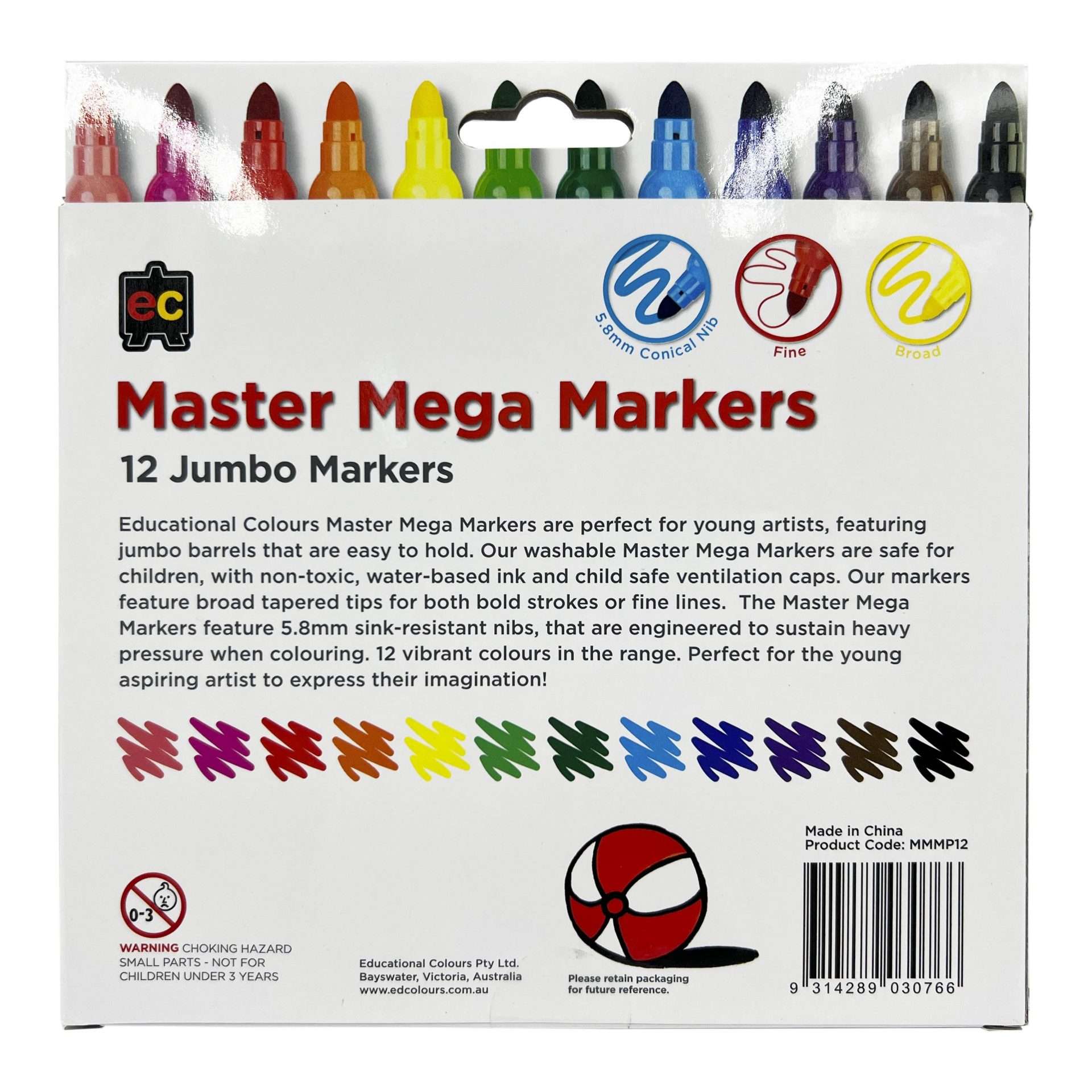 EC Master Mega Markers (Jumbo) - Image 2