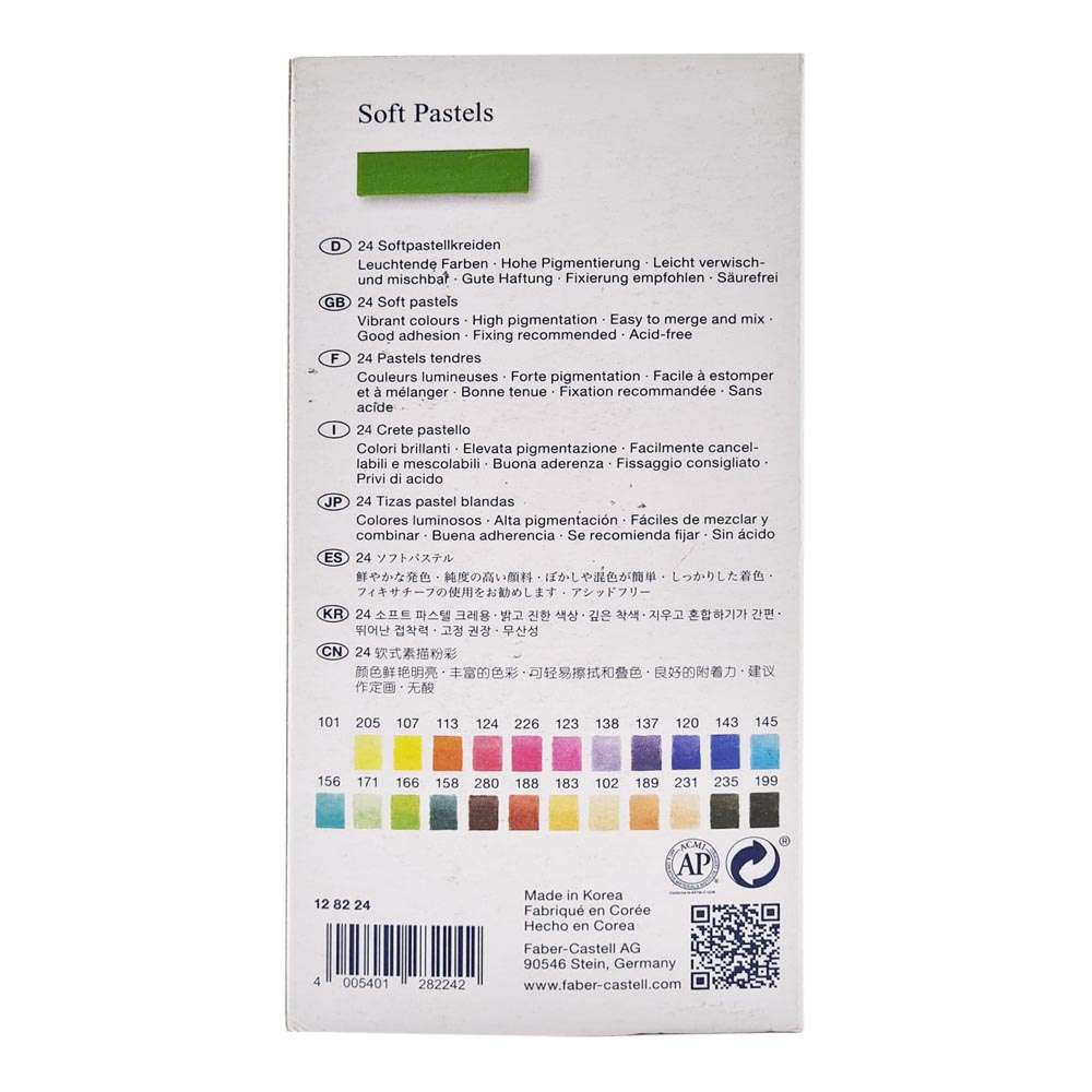 Faber Castell Soft Pastel 24 Col - Image 2