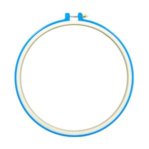 Embroidery Frame - Plastic, 22cm (Blue)
