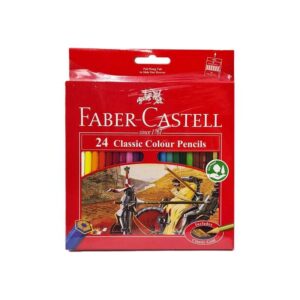 Faber Castell Classic Colour Pencil - 24 Colours
