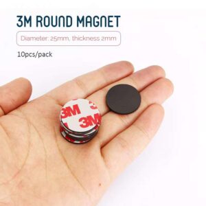 3M Round Magnet - 25mm x 10pcs