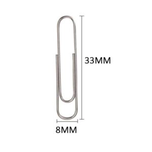Paper Clip (80pcs/box) - 33mm x 8mm