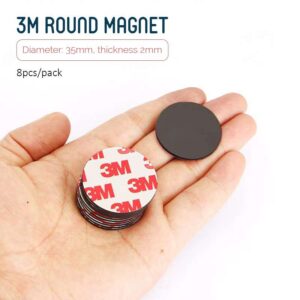 3M Round Magnet - 35mm x 8pcs