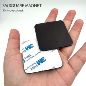 3M Square Magnet - 50mm x 4pcs