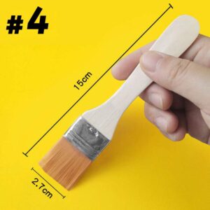 Nylon Wall Paint Brush - #4