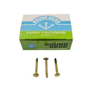 Paper Fastener (100pcs/box) - #4 - 1" x 100pcs