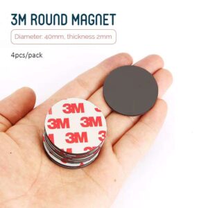 3M Round Magnet - 40mm x 4pcs