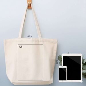 Canvas Bag - 45cm x 35cm x 15cm