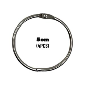 Hinged O Ring (100pcs) - 5cm x 4pcs