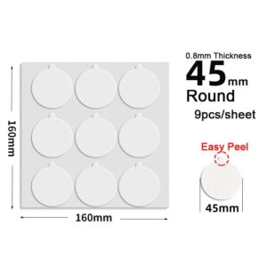 Nano Easy Peel Glue Dot - A7 Round 35mm x 0.8mm (16pcs)