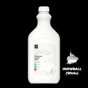 EC Splash Acrylic Paint 2L - White