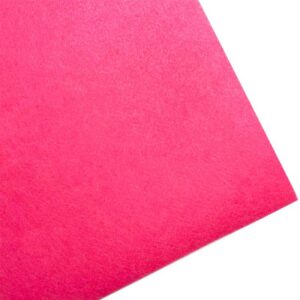 Hard Felt Cloth 2MM 30cm x 30cm - 19 Hot Pink