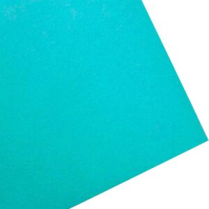 Hard Felt Cloth 2MM 30cm x 30cm - 28 Aqua Blue