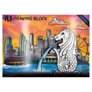 Saga Drawing Block A3 - A3 x 165gsm