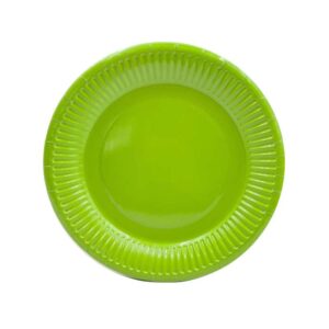 Paper Plates 6" (Coloured) 10Pcs/Pkt - Apple Green