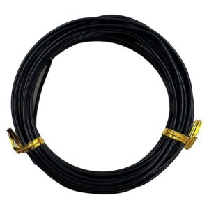 Aluminium Wire - Black, 1mm x 5m