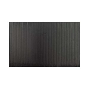 Plastic Corrugated Board 50cm x 75cm - Black, 50cm x 75cm