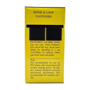 Velcro Tape Strips 25mm x 2m - Black