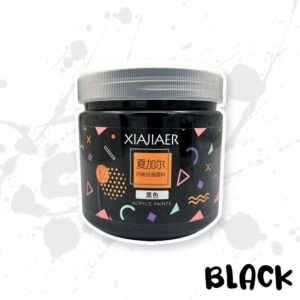 Xiajiaer Acrylic Paint 1000ml - Black