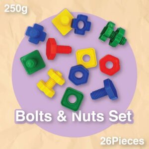 Manipulative Toy - Bolts & Nuts