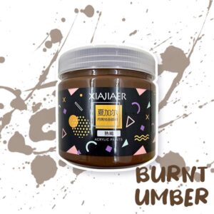 Xiajiaer Acrylic Paint 1000ml - Burnt Umber