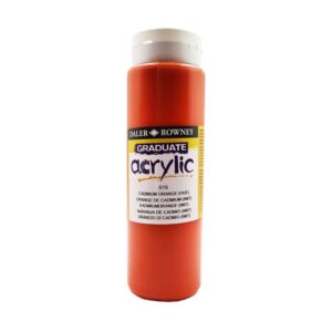 Daler Rowney Graduate Acrylic 500ml - Cadmium Orange (Hue)