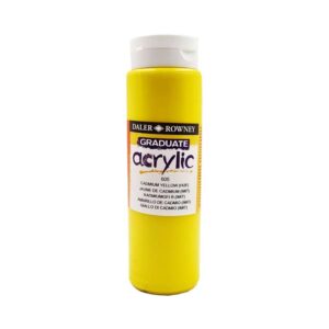 Daler Rowney Graduate Acrylic 500ml - Cadmium Yellow (Hue)