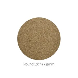 Cork Coaster - Round, 10cm x 5mm