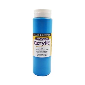 Daler Rowney Graduate Acrylic 500ml - Coeruleum Blue (HUE)