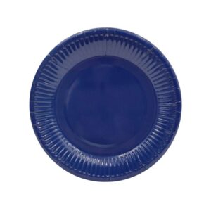 Paper Plates 6" (Coloured) 10Pcs/Pkt - Dark Blue