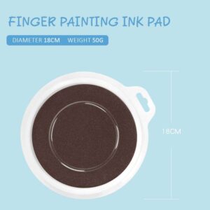 Washable Paint Pad 18cm - Dark Brown
