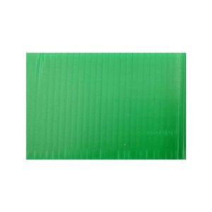 Plastic Corrugated Board 50cm x 75cm - Dark Green, 50cm x 75cm
