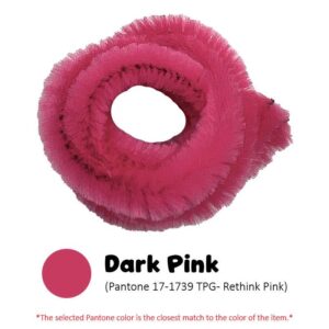 Pipecleaner Single Colour 6mm - Dark Pink