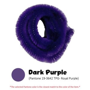 Pipecleaner Single Colour 6mm - Dark Purple