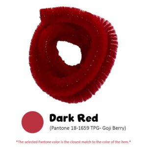 Pipecleaner Single Colour 6mm - Dark Red