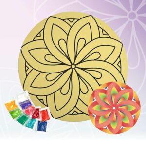 Saga Sand Art Rangoli Kit - Design 4