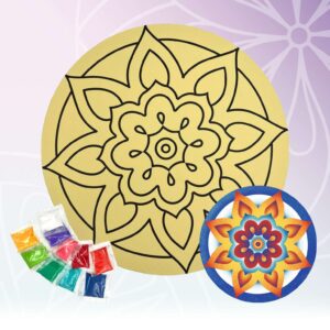 Saga Sand Art Rangoli Kit - Design 7