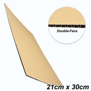 Corrugated Cardboard - Double Face, 30cm x 21cm (A4)