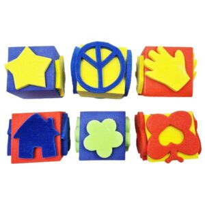 Paint Tools (Sponge/Stamp/Roller) - EVA Foam Shapes