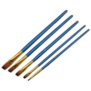 Nylon Brush Set (Blue) #501 (5pcs/pkt)