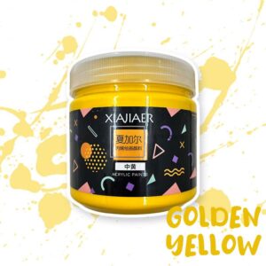 Xiajiaer Acrylic Paint 1000ml - Golden Yellow
